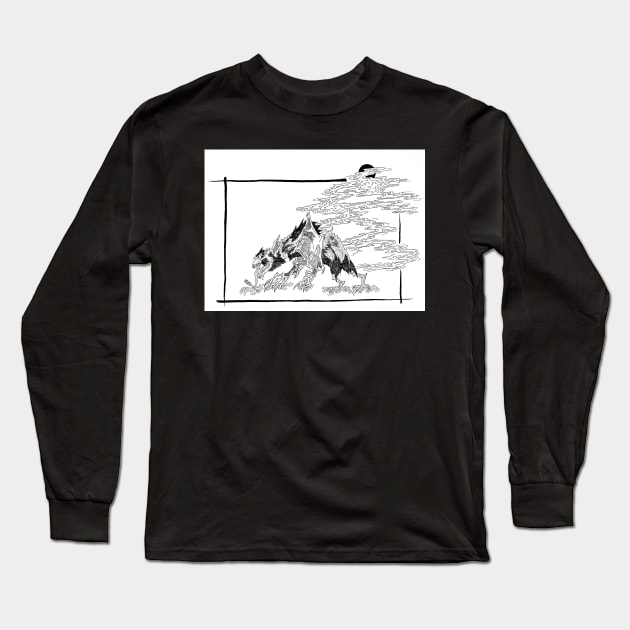 Swamp bat Long Sleeve T-Shirt by Harinedzumi